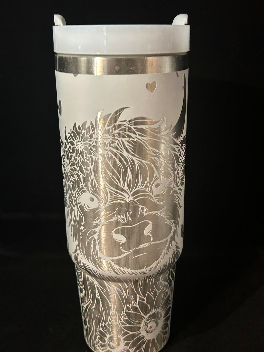 30oz Highland Cow and Sunflowers Tumblers