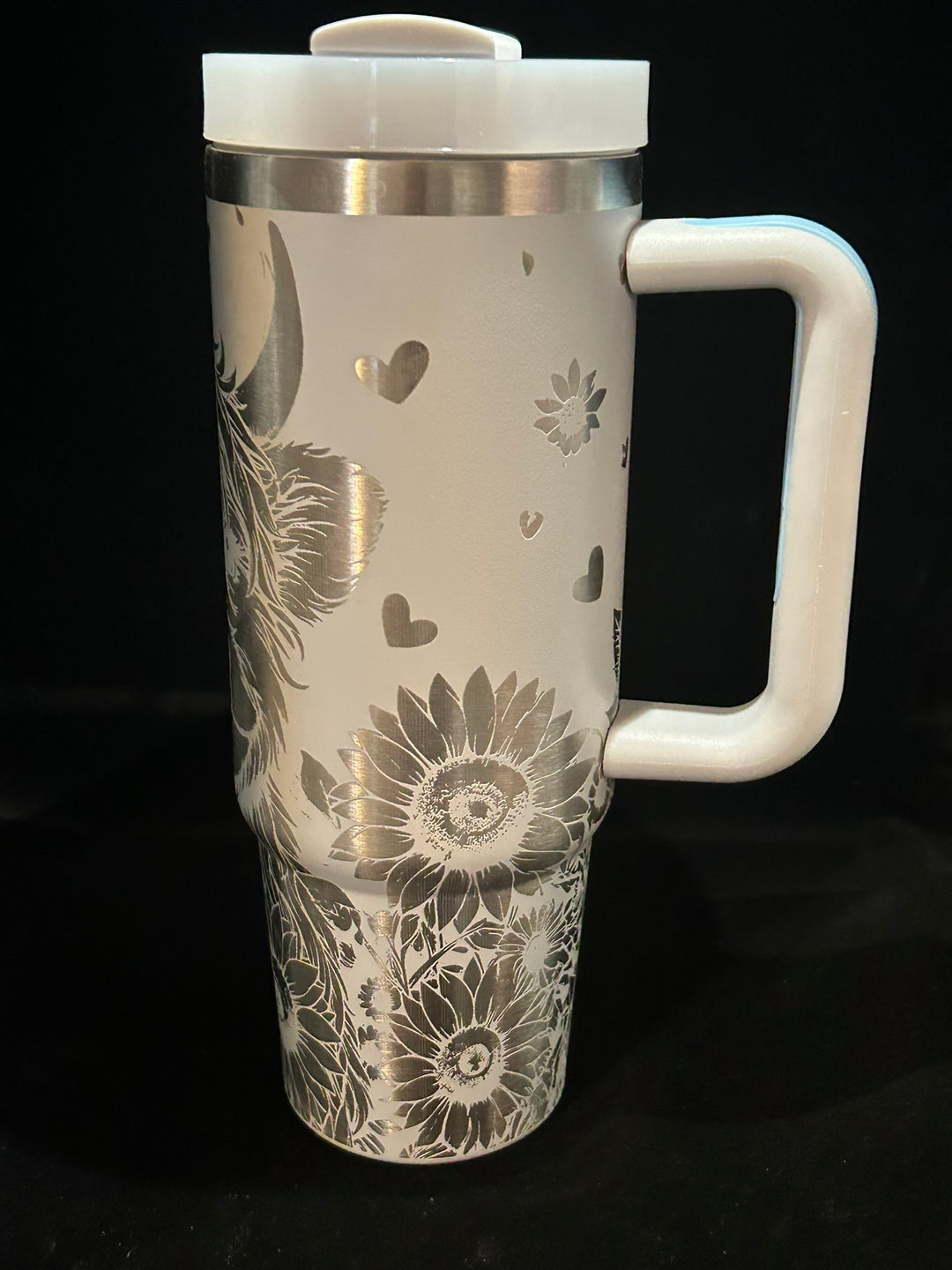 30oz Highland Cow and Sunflowers Tumblers