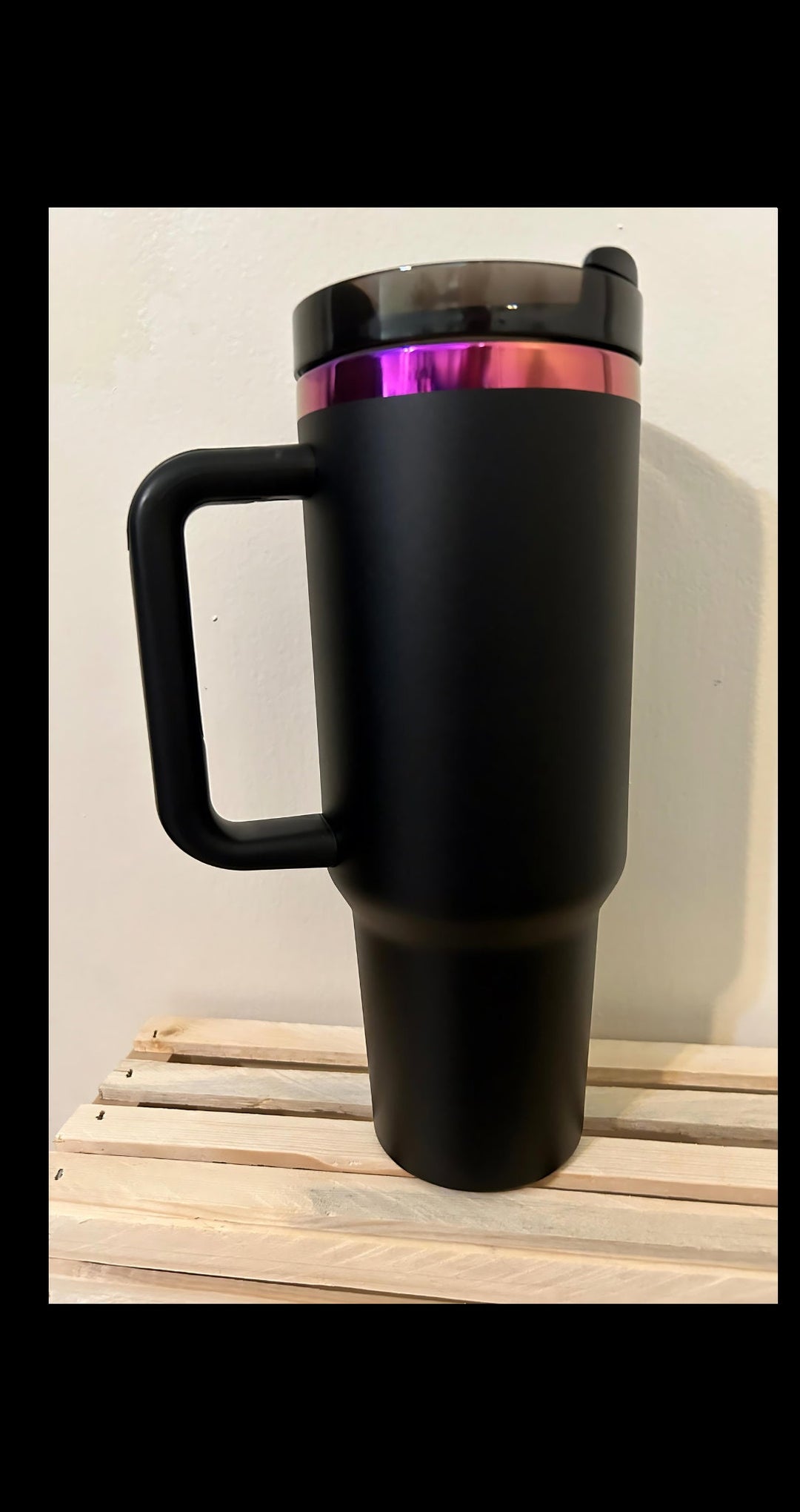40oz Purple Plated Tumbler Blank -Stainless Steel Laser Blank for DIY, Customization, Next Day Shipping